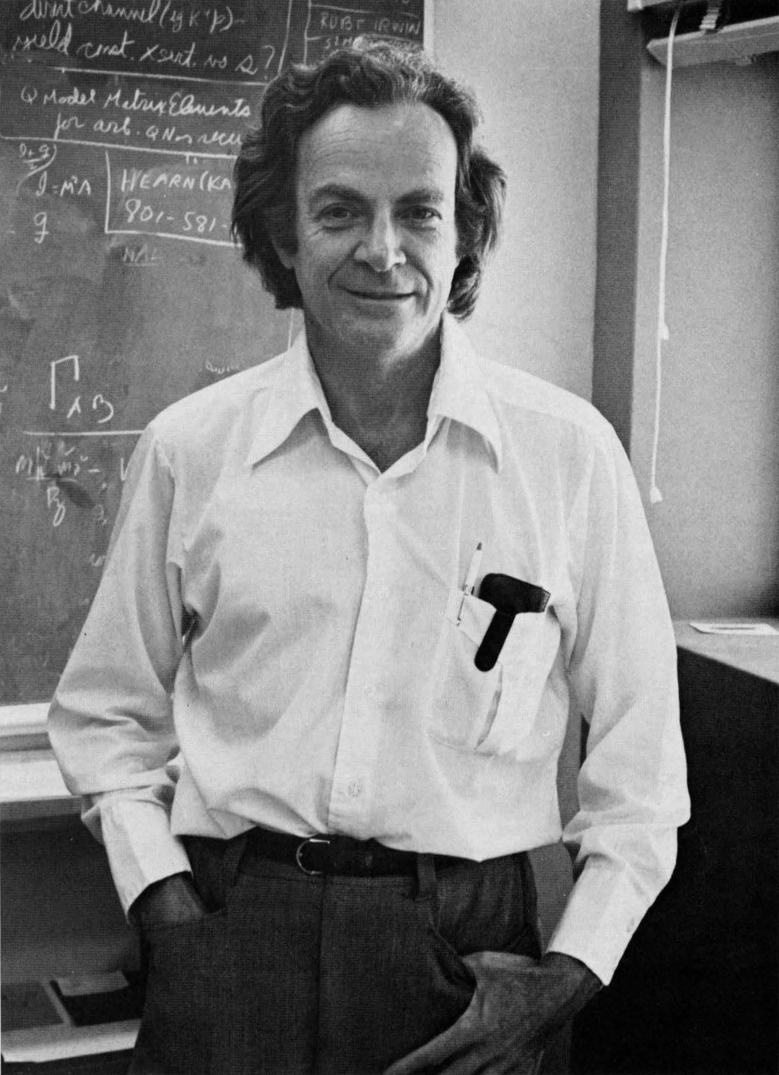 Richard Feynman, 1988. Domena publiczna