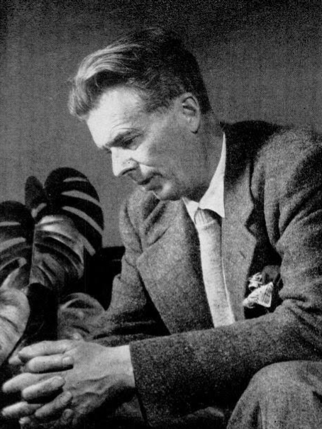 Aldous Huxley, portret z 1954 roku